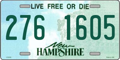NH license plate 2761605