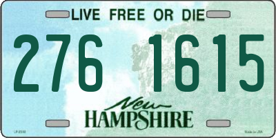 NH license plate 2761615