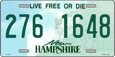 NH license plate 2761648