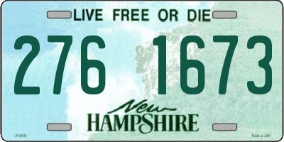 NH license plate 2761673