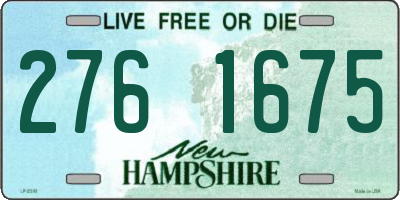 NH license plate 2761675