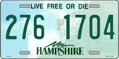 NH license plate 2761704