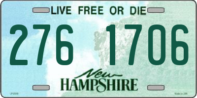 NH license plate 2761706