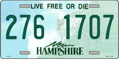 NH license plate 2761707