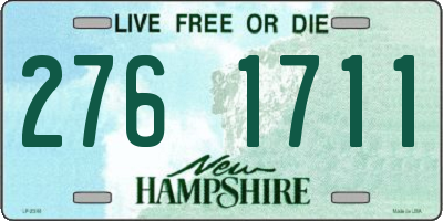 NH license plate 2761711