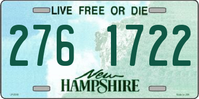 NH license plate 2761722