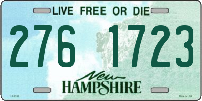 NH license plate 2761723