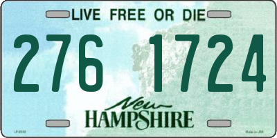 NH license plate 2761724