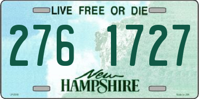NH license plate 2761727