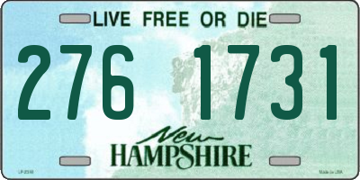 NH license plate 2761731
