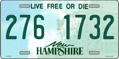NH license plate 2761732