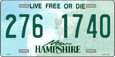 NH license plate 2761740