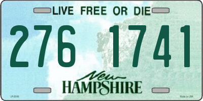 NH license plate 2761741