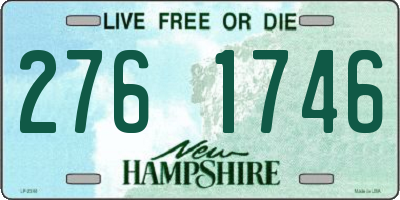 NH license plate 2761746