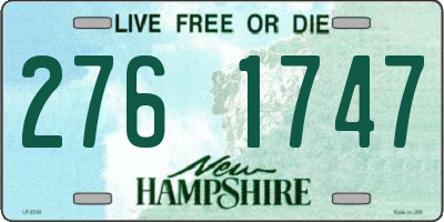 NH license plate 2761747