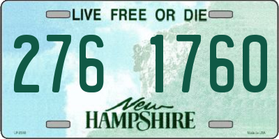 NH license plate 2761760