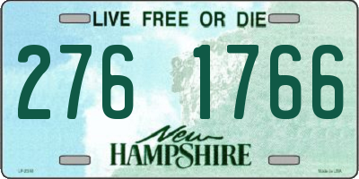 NH license plate 2761766
