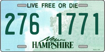 NH license plate 2761771