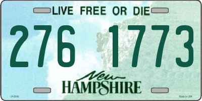 NH license plate 2761773