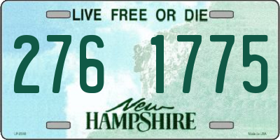 NH license plate 2761775