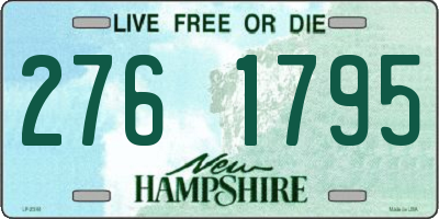 NH license plate 2761795