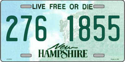 NH license plate 2761855