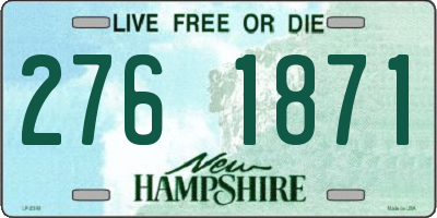 NH license plate 2761871