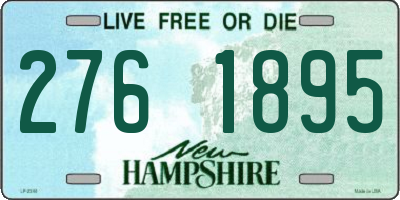NH license plate 2761895