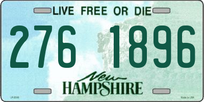 NH license plate 2761896