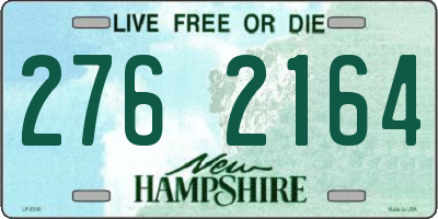 NH license plate 2762164