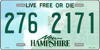 NH license plate 2762171