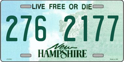 NH license plate 2762177