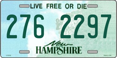 NH license plate 2762297