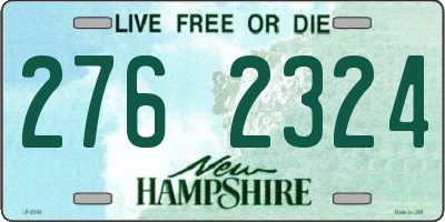 NH license plate 2762324