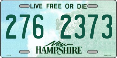 NH license plate 2762373