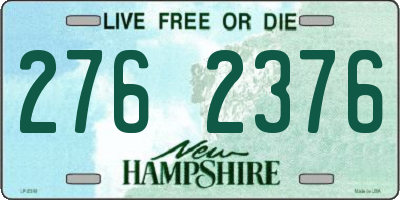 NH license plate 2762376