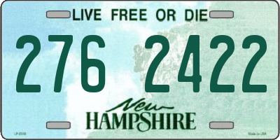 NH license plate 2762422