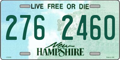 NH license plate 2762460