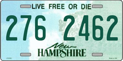 NH license plate 2762462