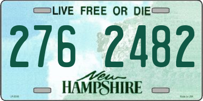 NH license plate 2762482