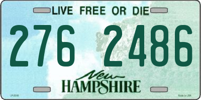 NH license plate 2762486