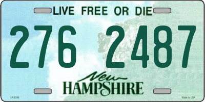 NH license plate 2762487