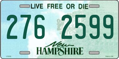 NH license plate 2762599