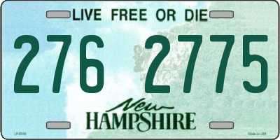 NH license plate 2762775