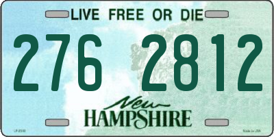 NH license plate 2762812