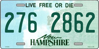NH license plate 2762862