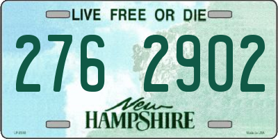 NH license plate 2762902