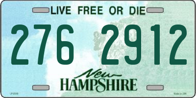 NH license plate 2762912