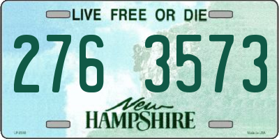 NH license plate 2763573