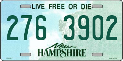 NH license plate 2763902